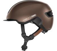 ABUS Urban Helm HUD-Y à LED arrière magnétique rechargeable & fermeture magnétique - casque de vélo cool pour usage quotidien - pour hommes et femmes