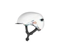 ABUS - Hud-Y Ace - Casque de cyclisme - 57-61 cm - L - flower white