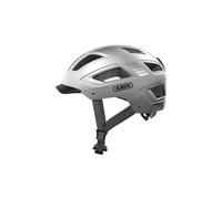 ABUS CASQUE VÉLO HYBAN 2.0 LED - XL - CASQUE VÉLO HYBAN 2.0 LED - ARGENT