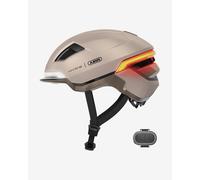 ABUS Casque de vélo HYP-E - Casque avec lumière frontale, lumière arrière et lumière clignotante - convient aussi pour faire du vélo sur E-Bike et S-Pedelec - pour jeunes et adultes