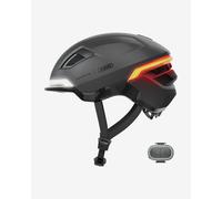 ABUS Casque de vélo HYP-E - Casque avec lumière Frontale, lumière arrière et lumière Clignotante - Convient Aussi pour Faire du vélo sur E-Bike et S-Pedelec - pour Jeunes et Adultes