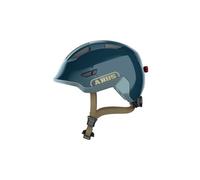 ABUS Casque pour enfants Smiley 3.0 ACE LED - Casque de vélo avec lumière - ajustement profond & place pour une tresse - pour filles et garçons