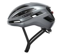 ABUS Casque vélo Taipan LED - Gris argent - Taille M 54-58 cm