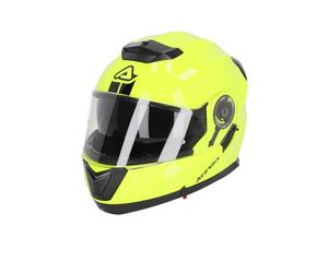 Casque Acerbis Modulare SEREL Intégral Touring Route Jaune Fluo avec Visière