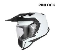 Acerbis Assault Casque d’enduro, Blanc, Taille M (57/58)