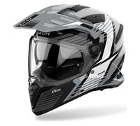 Casque Adventure Airoh Bandit Gris BrillantM Gris Brillant