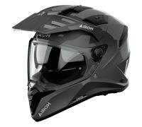 Airoh Bandit Solid, casque d aventure XXL Gris Foncé/Gris Clair Gris Foncé/Gris Clair