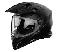 Airoh Bandit Solid, casque d aventure XXL Noir Mat/Gris Noir Mat/Gris