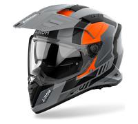Casque Adventure Airoh Bandit Orange MatS Orange Mat