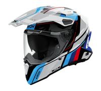 Casque Adventure Airoh Commander 2 Blanc brillantM Blanc brillant