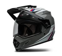 Bell MX-9 Adventure MIPS Alpine, casque enduro L Gris Foncé/Noir Gris Foncé/Noir