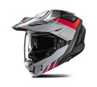 HJC Casque modulable i80 IMES Noir-Gris-Rouge Taille XL pour homme