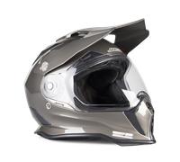 Casque Adventure Just1 J14 Solid GrisS Gris