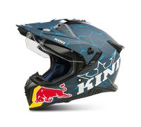 Casque Adventure Kini Red Bull ADV X 2.0 Bleu/BlancL Bleu,Blanc