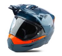 Casque Adventure Klim X1 Alpha Carbone Essence/Orange StrikeXL Essence,Orange Strike