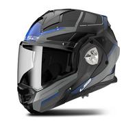 Casque Adventure LS2 FF901 ADVANT X Spectrum Titane Noir Titan/BleuL Noir Titan,Bleu
