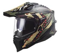 Casque Adventure LS2 MX701 C Explorer Extend Mat vert militaireXS Mat vert militaire
