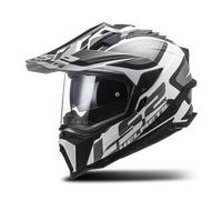 LS2 CASQUE INTEGRAL MX701 EXPLORER ALTER MAT - L - LS2 CASQUE INTEGRAL MX701 EXPLORER ALTER MAT - NOIR/BLANC