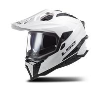 §Casque Adventure LS2MX701Explorer Solid-Blanc§