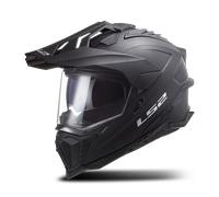 Casque Adventure LS2 MX701 Explorer Noir MatL Noir Mat