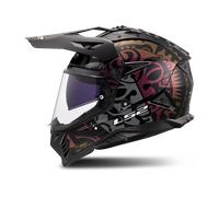 LS2 Casque moto MX702 Pioneer II Rangi Black S