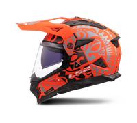 Casque Adventure LS2 MX702 Pioneer II Orange3XL Orange