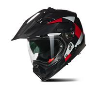 Casque Cross-Over Nolan N70-2 X RUVIDO 342 Nero / Grigio / Rosso