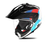 Nolan Casque Cross-Over N70-2 X TURBINE 350 – Bianco/Nero/Blu/Rosso