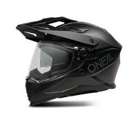 O'Neal Casque d'aventure D-SRS Solid S26 – Intégral – Taille L Noir mat