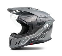 O'Neal Casque d'aventure Sierra RS Echo Taille M Mat Gris/Noir