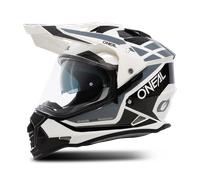 ONeal Sierra R, casque enduro S Blanc/Noir/Gris Blanc/Noir/Gris