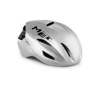 Casque aero met manta mips blanc holographique brillant