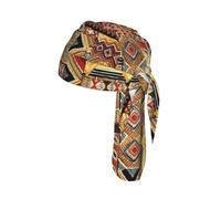 Casque africain en textile imprimé patchwork tête de mort casquette à séchage rapide tour de tête de vélo léger respirant taille unique adulte moderne bonnet