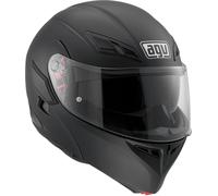 CASQUE AGV Compact ST Solid Noir Mat Modulaire Double Homologation