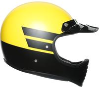 AGV Legends X101 Dust Casque, noir-jaune, taille XS pour homme