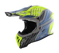 Airoh Aviator Ace 2 Proud, casque à croix XL Jaune Néon/Bleu/Gris/Noir Jaune Néon/Bleu/Gris/Noir