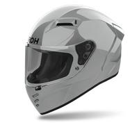 Casque Airoh Connor Couleur Ciment Gris Brillant Route Motard Intégral
