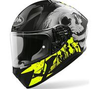 Casque Airoh Valor Akuna, noir/jaune, 2XL (63)