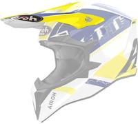 Casque Airoh WRAAAP Feel Yellow Blue