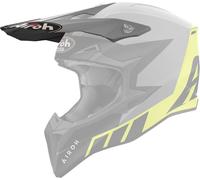 Casque Airoh WRAAAP Reloaded Gris Mat Jaune
