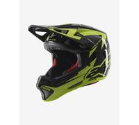 Casque Alpinestars Missile Tech Solid MIPS noir jaune fluo - S