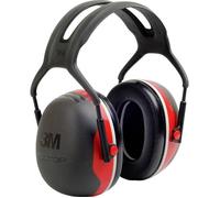 Casque anti-bruit 3M™ Peltor™ modèle X3 - Rouge - Serre-tête - 33dB - 245g