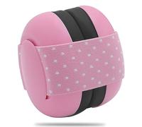 Casque Anti Bruit Bebe, Casque Anti Bruit Bébé, Casque Bebe Anti Bruit, Protection Auditive Enfant, Casque Antibruit Enfant, Protection Auditive Enfant et Bébé 0 Ans et Plus, Confortable (Rose)
