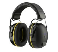 Casque anti bruit Bluetooth 5.4, 120 heures d'autonomie, haut-parleur HiFi/microphone intégré, rapport signal/bruit de 30 dB, protection auditive de sécurité idéale pour la tonte, le travail du bois