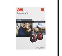 Casque anti-bruit H540A-411-SV SNR 35dB Rouge/Noir - 3M - H540010 00
