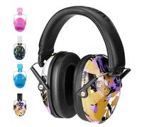 Casque anti-bruit pour enfants de 3 à 14 ans - SNR 28 dB - Protections auditives pliables et réglables - Cache-oreilles insonorisées pour concerts, feux d'artifice, studio, idéal pour l'autisme