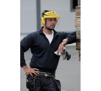 Casque anti-bruit - Visière polycarbonate transparente 27 dB