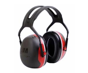 Casque anti-bruit X3A SNR 33 dB série X Rouge - 3M - X3AC10N 00