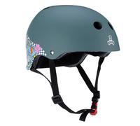 Casque anti-transpiration certifi Triple Eight pour le skateboard, le BMX et le roller Lizzie Armanto Signature Edition XS/Small