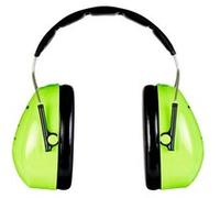 Casque antibruit 3M PELTOR Optime II H520A - Fluo - Serre tête G
